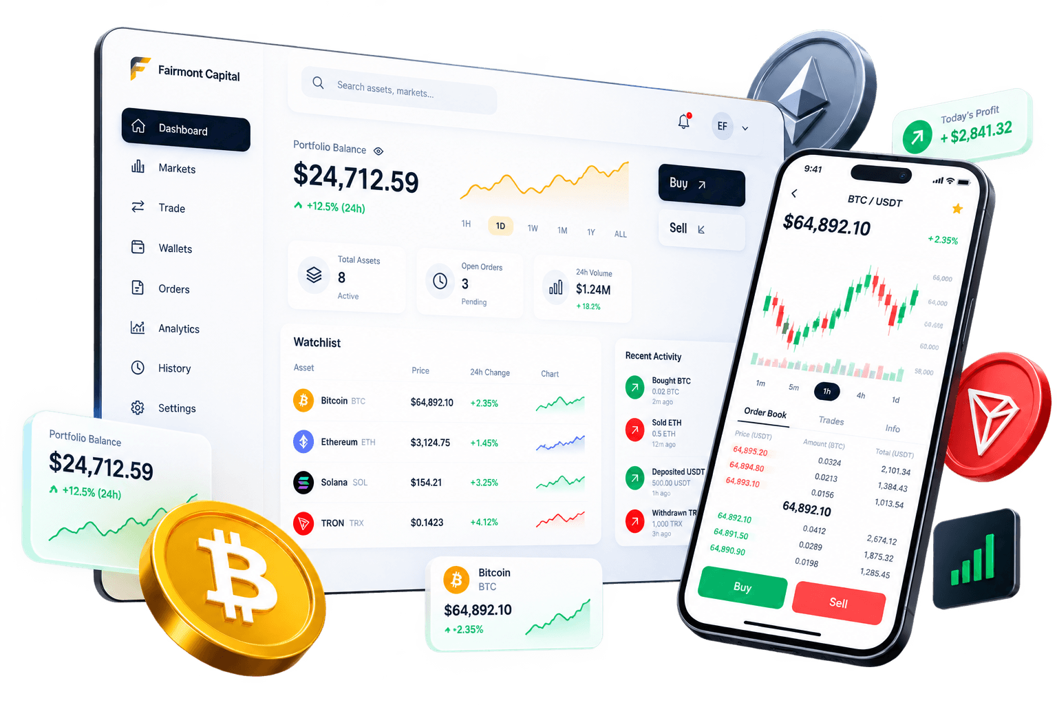 Fairmont Capital platform preview